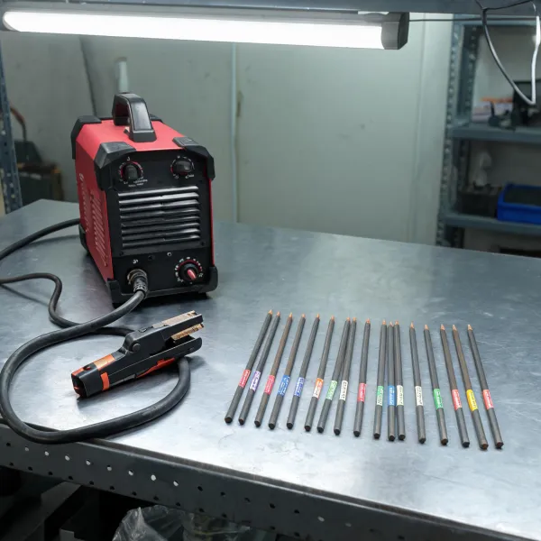 Stick welding bench