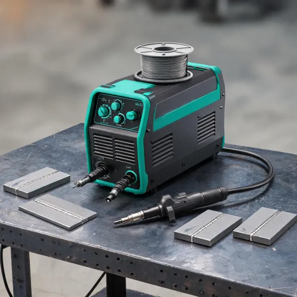 MIG welding setup
