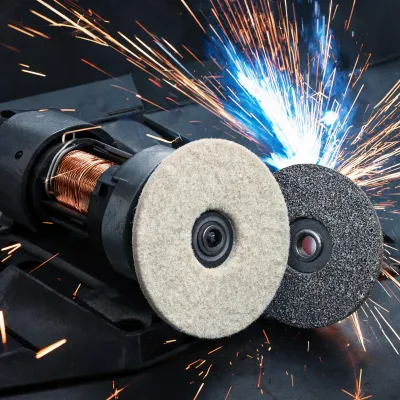 felt polishing grinding wheel